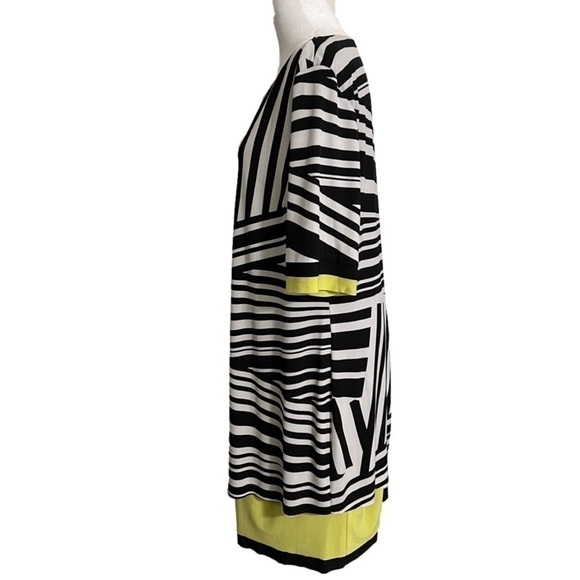 Madison Leigh (Madisonleigh) Striped Dress With Lining (Sz 16) - Picture 6 of 13